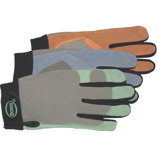 Boss 790 Mechanic's Glove Guard Women's Outdoor Assorted M Assorted Green