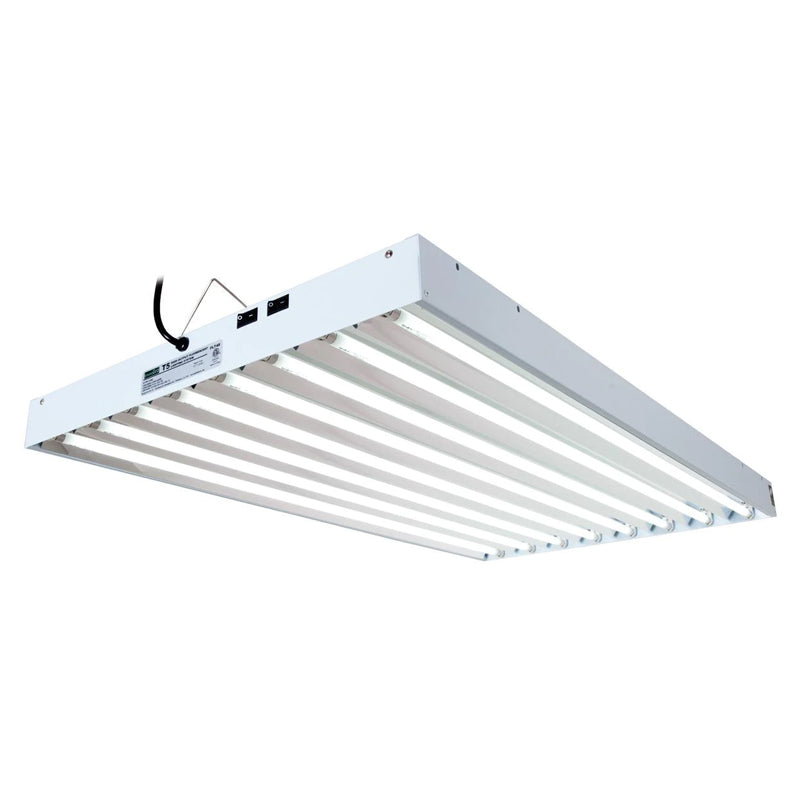 T5 HO 4FT 8 Lamp LED Grow Light Fixture, With Bulbs