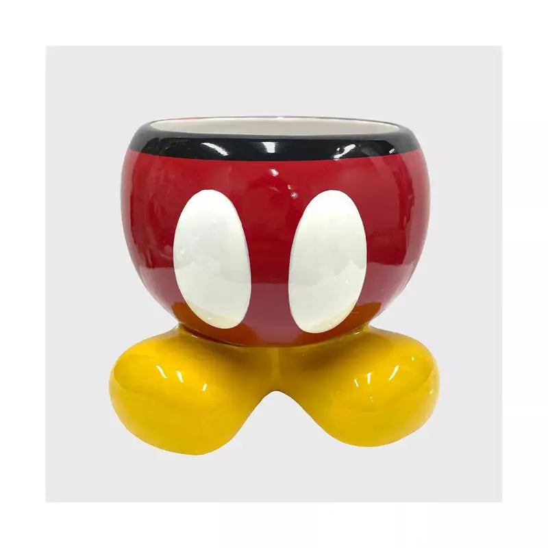 Disney Mickey Mouse & Friends Mickey Mouse Ceramic Indoor Outdoor Planter Pot Multicolor 6.81x7.68"x7.68