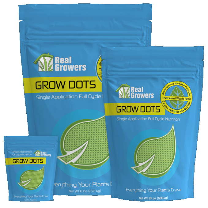 Real Growers Grow Dots Programmed Release Plant Fertilizer 75 gram