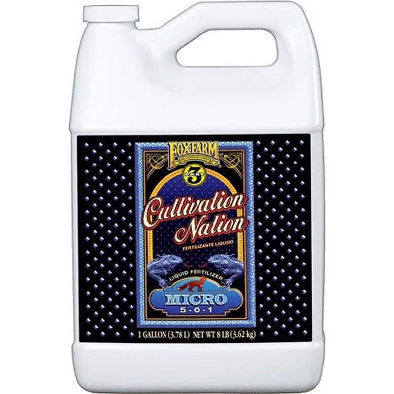 FoxFarm Cultivation Nation Micro 5-0-1, 1 Gallon