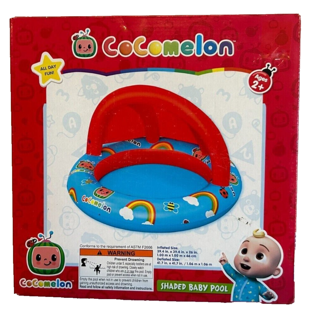 Cocomelon Shaded Baby Pool