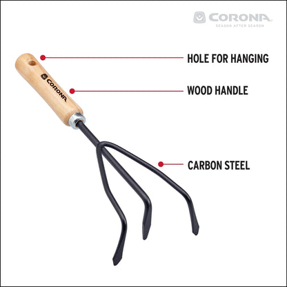 Corona Classic Wooden Handle Cultivator