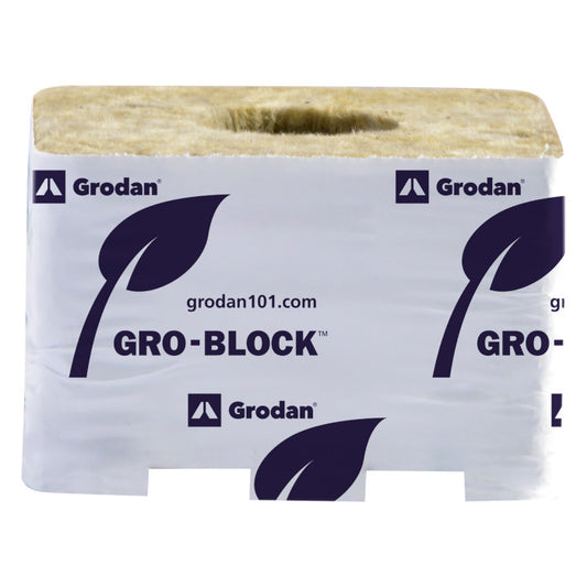 Grodan Gro-Block Improved GR6.5 Block, 4x2.6", 6pk