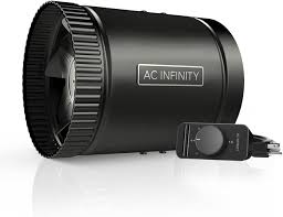 AC Infinity RAXIAL S6, Inline Booster Duct Fan with Speed Controller, 6-Inch (Pre-Owned)