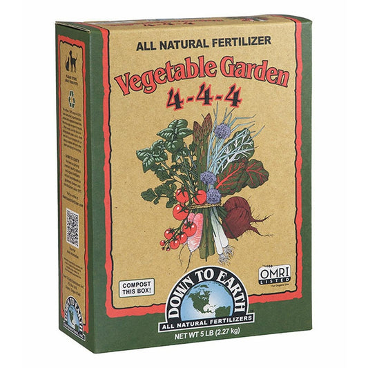 Down To Earth Vegetable Garden (4-4-4) 5lb